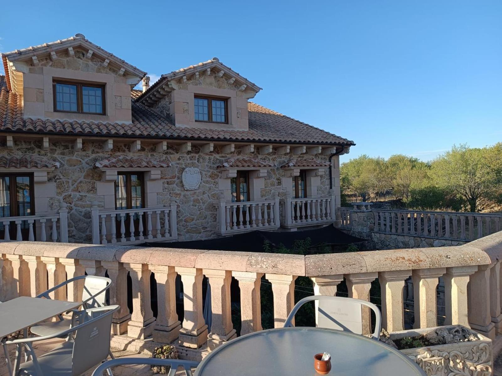 Hotel Rural El Canon Del Duraton เซปุลเวดา ภายนอก รูปภาพ