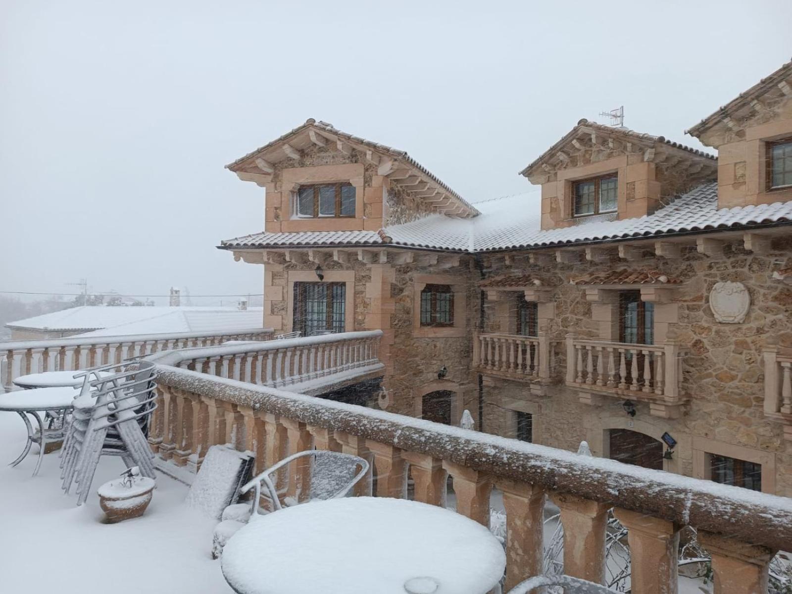 Hotel Rural El Canon Del Duraton เซปุลเวดา ภายนอก รูปภาพ