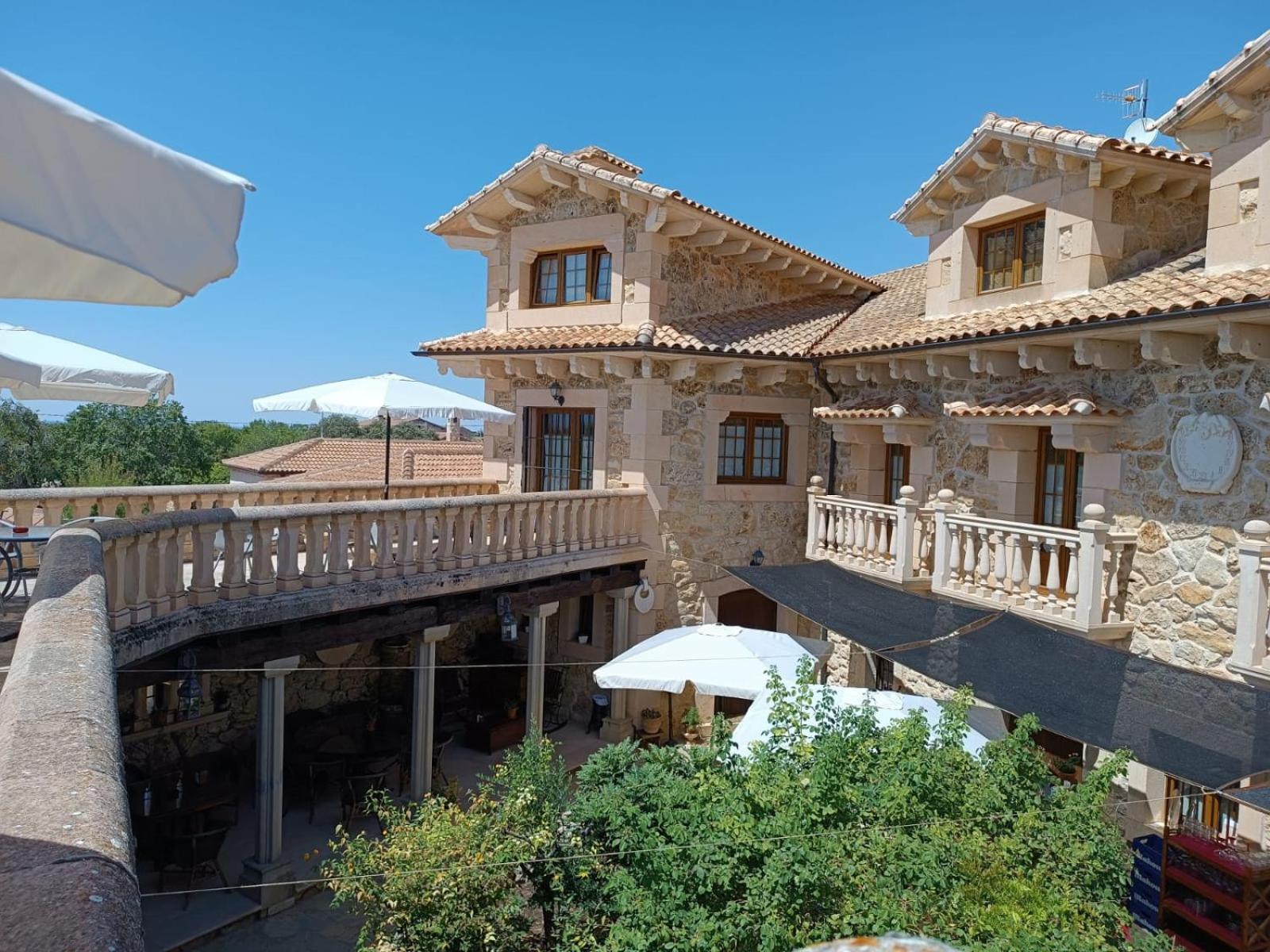 Hotel Rural El Canon Del Duraton เซปุลเวดา ภายนอก รูปภาพ