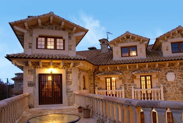 Hotel Rural El Canon Del Duraton เซปุลเวดา ภายนอก รูปภาพ